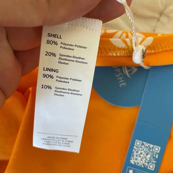 Cupshe orange daisy bikini bottom - Picture 5 of 6